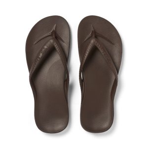 Arch Support Flip Flops – Classic – Brown