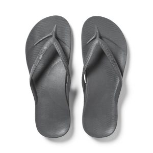 Arch Support Flip Flops – Classic – Charcoal